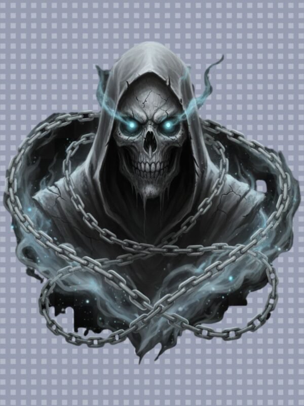 Spectral Watcher PNG | Gothic Ghost Art Transparent File