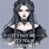 Gothic Princess PNG: Sarcastic Quote Art (Digital Download)