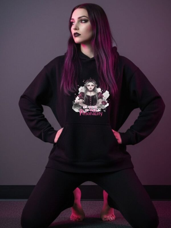 Gothic Princess PNG: Sassy Dark Fairy Core Design (Digital Download)