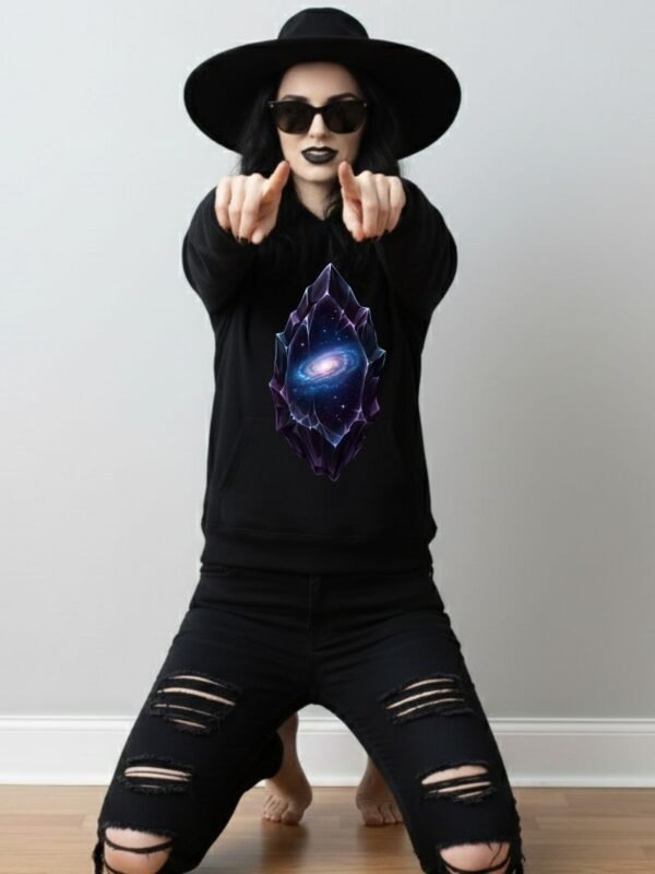 Celestial Shard PNG Digital Download | Miniature Galaxy Crystal Sublimation File | Cosmic Dark Fantasy Art 4600x5000 px