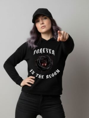 Forever In The Bloom Vampire Rose PNG | Gothic Macabre Floral Clipart | High Contrast Dark Fantasy Digital Download